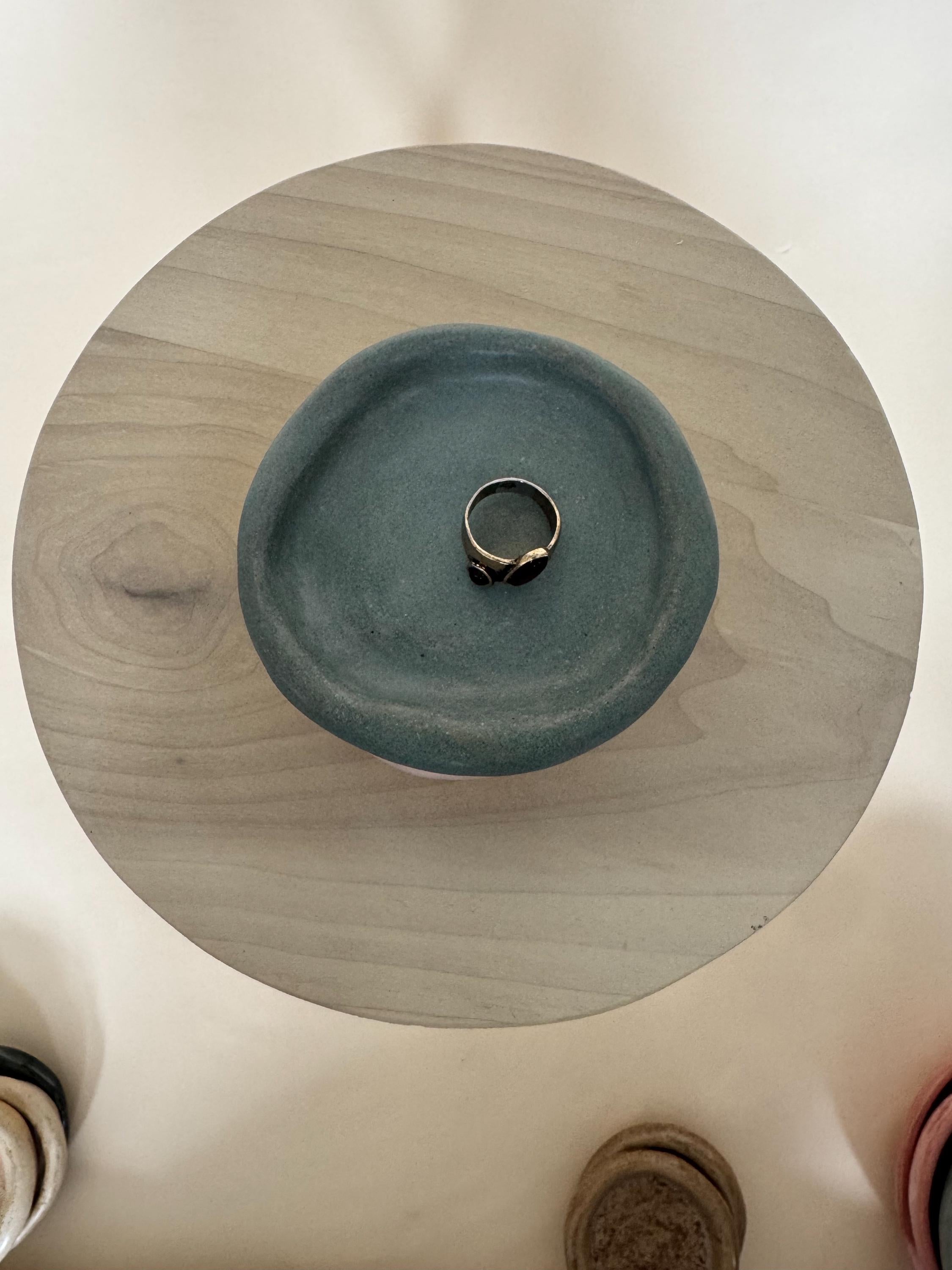 Ceramic Bubble Trinket Dish, Jewelry Dish, Ring Holder Gift