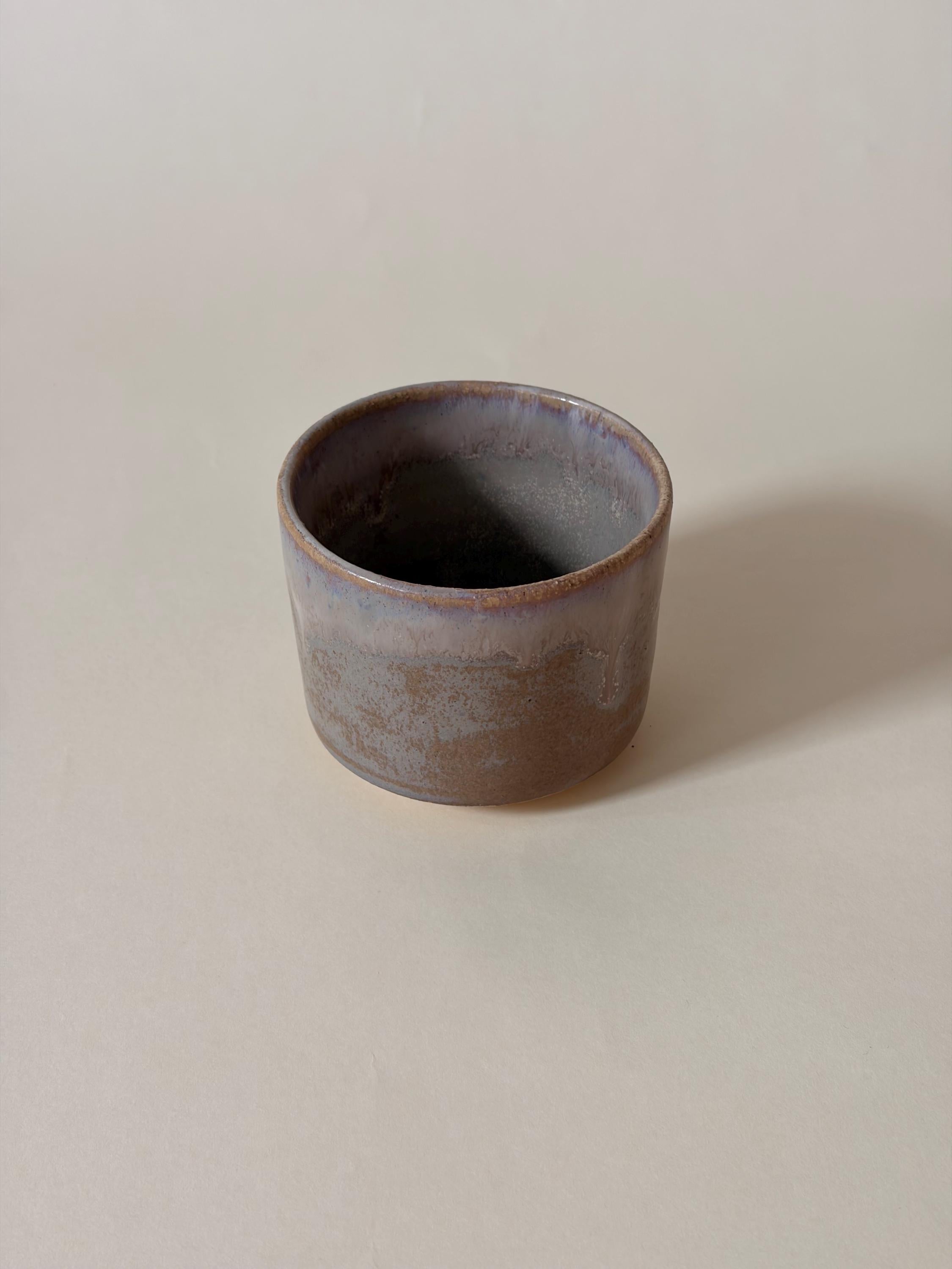 Stackable Pinched Handmade Coffee Ceramic Mug