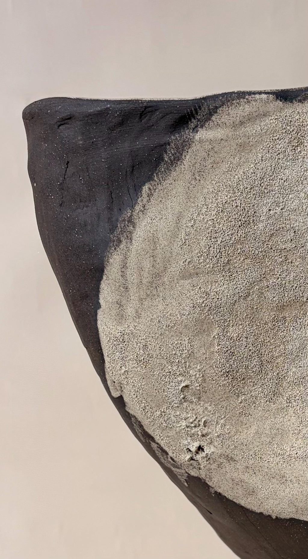 Handcrafted Ceramic Vase: Modern Organic Decor, Rustic Stoneware