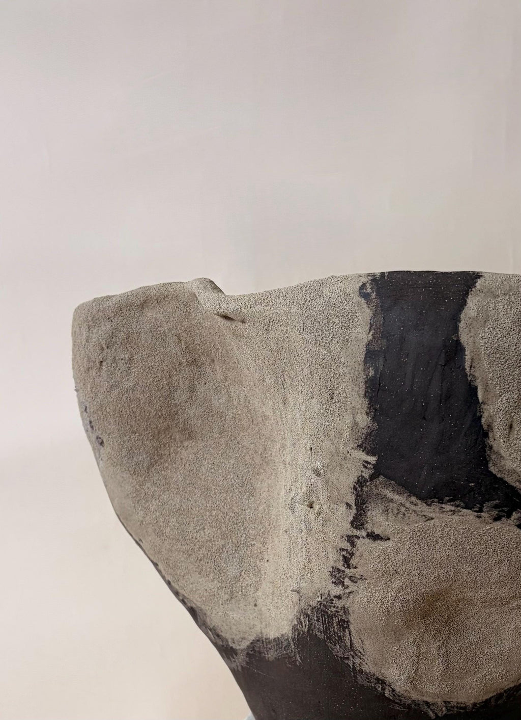 Handcrafted Ceramic Vase: Modern Organic Decor, Rustic Stoneware