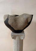 Handcrafted Ceramic Vase: Modern Organic Decor, Rustic Stoneware