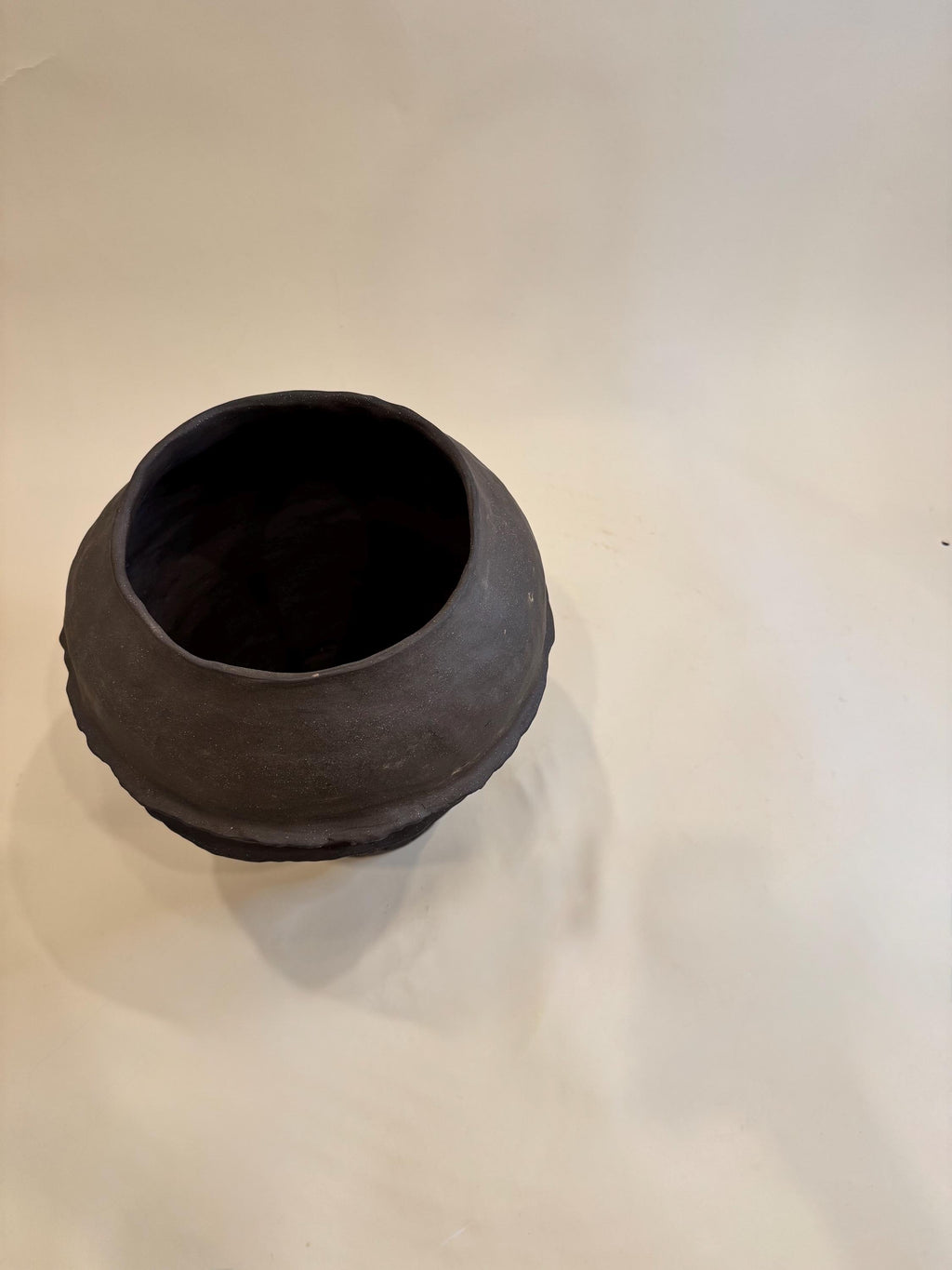 Handcrafted Ceramic Vase: Modern Organic Decor, Rustic Stoneware